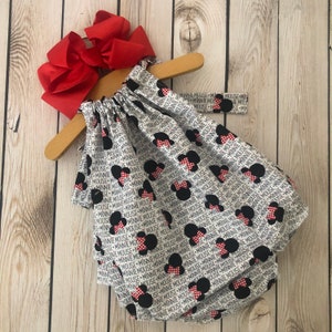 Minnie Frilly Back Romper