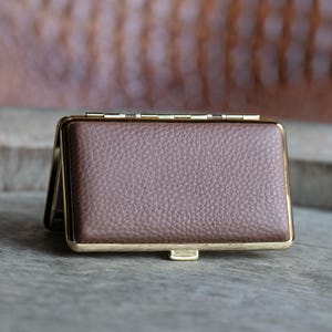 Portasigarette personalizzato per lei, Portasigarette personalizzato, Portasigarette vintage piccolo, Portasigarette di lusso, Portasigarette in pelle