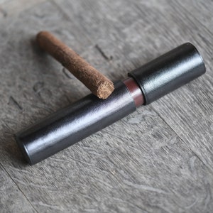 Sigarenkoker gepersonaliseerd cadeau voor man, sigarenkoffer cadeau voor vader, opbergkoker voor sigaren, accessoires sigarenkoker, sigarenhouder cadeau voor hem