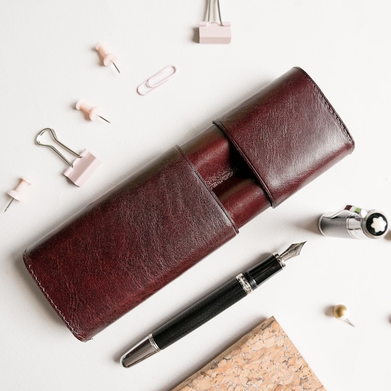 PARKER Personalised Engraved Ballpoint/Fountain Pen/Set In Pink Leather - View #6