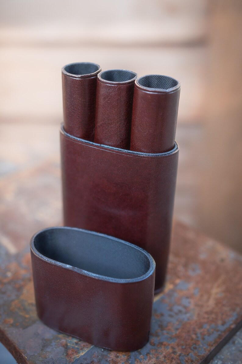 Personalized Travel Cigar Case Leather Cigar Case Cigar Etsy
