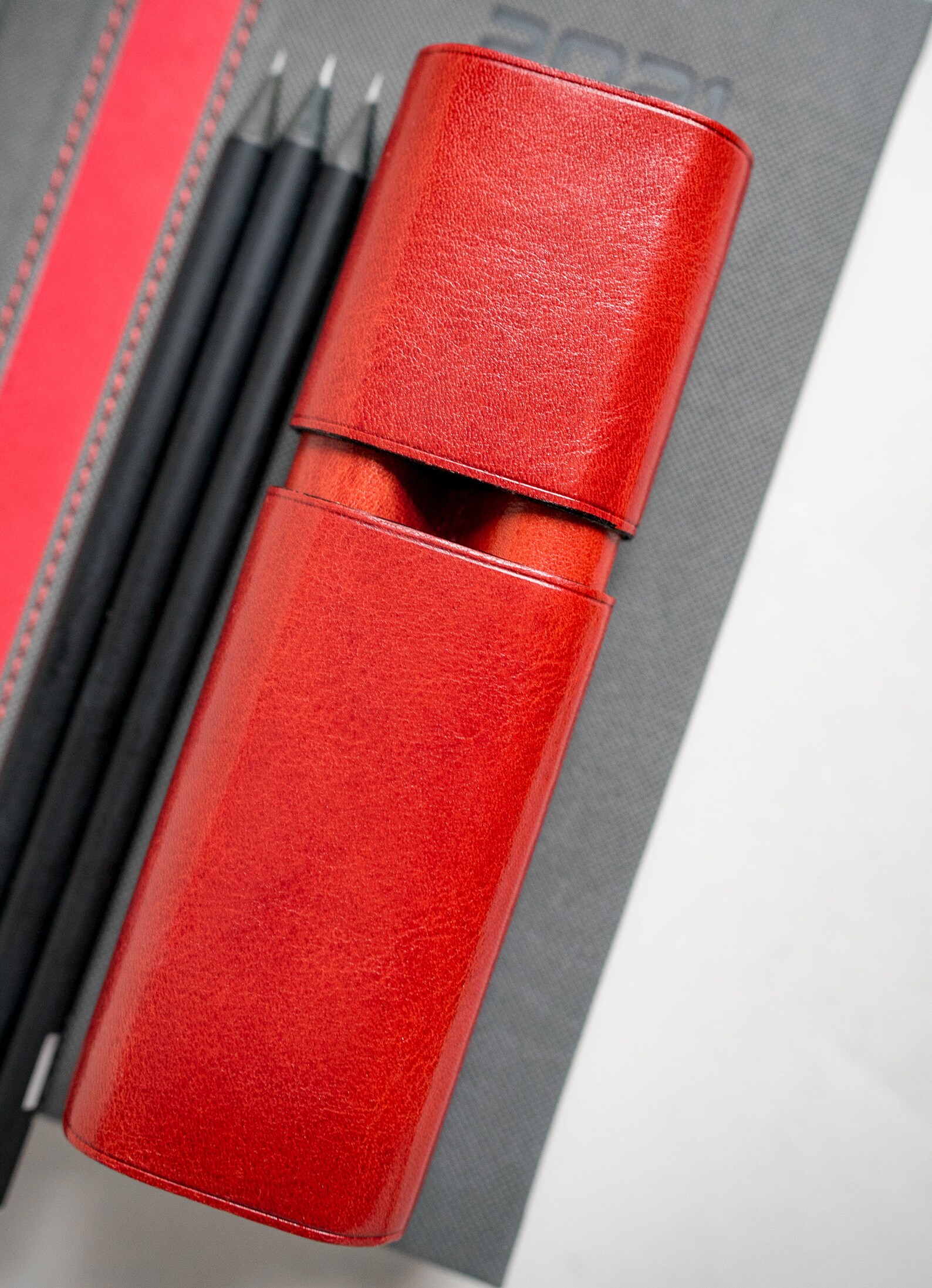 Étui en cuir pour les femmes étui de stylo plume étui à Etsy