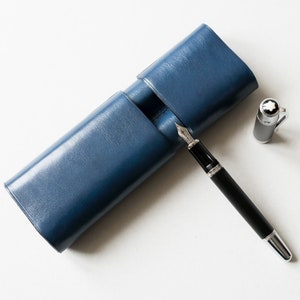 Pen Case for Fountain Pens, Fountain Pen Travel Case, Leather Pen