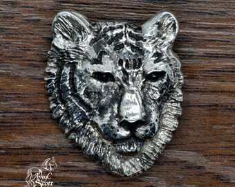 Sterling Silver Tiger Necklace