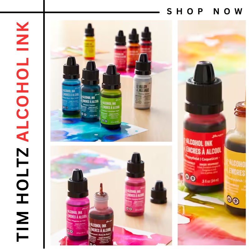 LET'S RESIN White Alcohol Ink,alcohol-based Pigment Ink for Epoxy