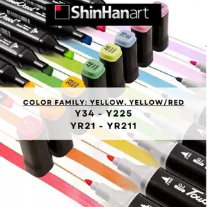 Back to School Limited Edition Shinhan Touch Twin Brush Marker 204 Colors  Whole Colours Set 