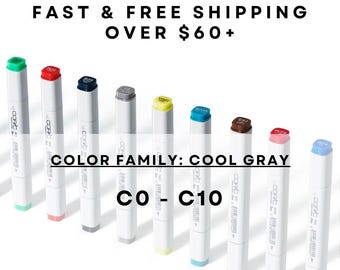 C0 - C10 * COPIC Original Marker Gray - U.S. Authorized Retailer