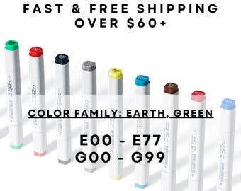 E00 - E77 & G00 - G99 ** COPIC Original Marker Gray - U.S. Authorized Retailer