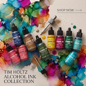Tinta con alcohol Tim Holtz, botella individual de 0.5 oz