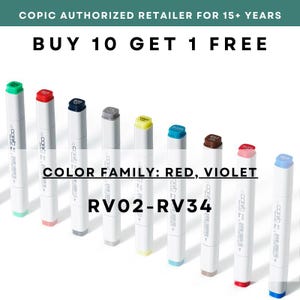 RV02 - RV29 * COPIC Original Marker Pink - Rivenditore autorizzato negli Stati Uniti