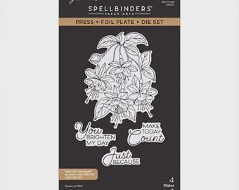 Spellbinders BetterPress Cutting Dies Collection Card Making Supplies Scrapbooking Tools Handmade Paper Craft Dies and Stamps