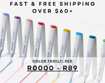 R0000 - R89 * COPIC Sketch Marker Red - U.S. Authorized Retailer