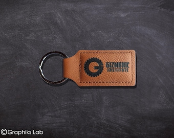 Gizmonic Institute Keychain Faux Vegan Leather