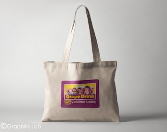 Grape Drink Peoples Temple Reusable Tote Bag