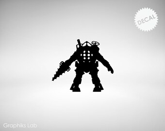 Big Daddy Vinyl Decal - Mr. Bubbles