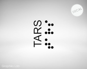 Calcomanía de vinilo Tars