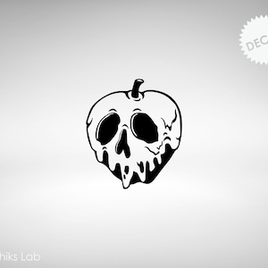 Poisonous Apple Rotten Apple Vinyl Decal