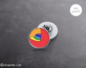 Queer Pride Queer Core Lapel Button Pin