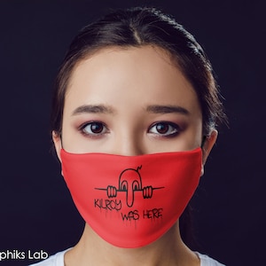 Kilroy WW2 Graffiti Face Mask w/ 2 Particulate Filters Included