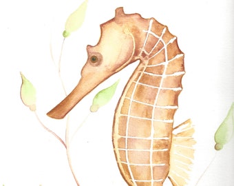 Sea Horse - Original - 8x10