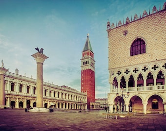 Venice, Italy, St. Mark's Square, St. Marks, Venice Photography, Italy Photography, Wall Decor, Home Decor, Venice Print, Italy Print, Art