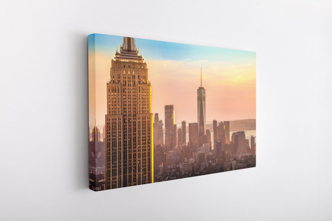 New York City Canvas Wrap, NYC Wall Decor, New York City, Urban