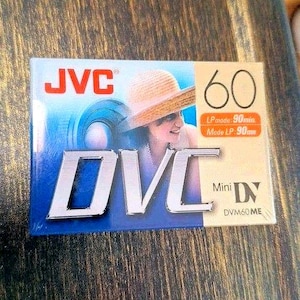 JVC DVC Mini Video Cassette Tape M-DV60DU/DVM60ME 60 Min/90 Min New