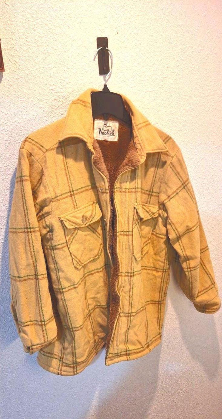 Woolrich 70s Coat - Etsy
