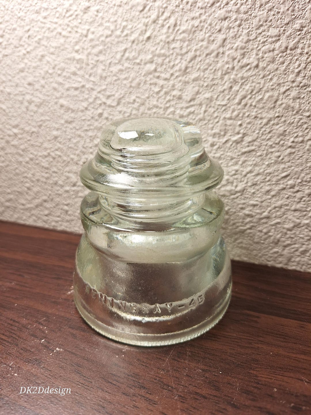 Vintage Insulator Hemingray 45 Made in USA Solid Glass - Etsy