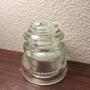 Vintage Isolator Hemingray 45 Made In USA Massives Glas