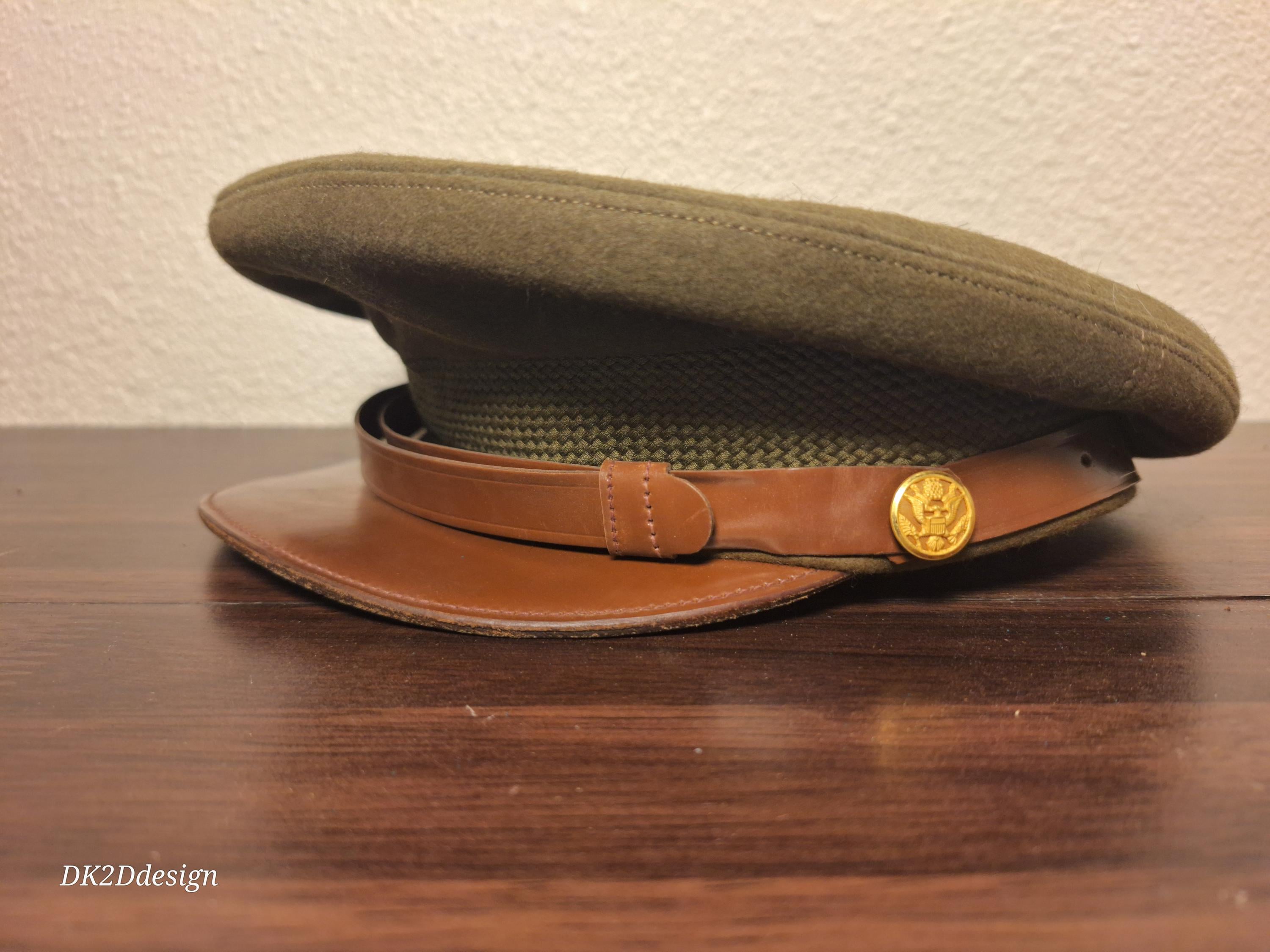 帽子 40'S VINTAGE military hat 1940s Military Hat - Etsy Canada