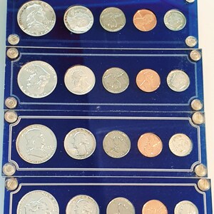 Silver mint proof set - Etsy 日本