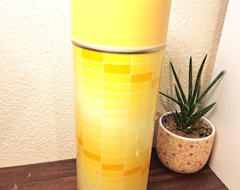 Vintage Yellow King-Seeley Termos Gul
