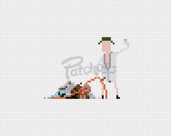 Shitters Full, National Lampoon’s Christmas Vacation - Cross Stitch Pattern (PDF) - INSTANT DOWNLOAD