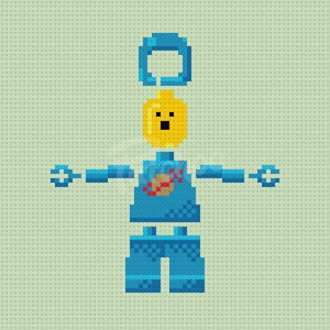 Toy Autopsy - Cross Stitch Pattern (PDF) - INSTANT DOWNLOAD
