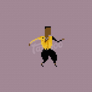 You Can’t Touch This, Mc Hammer - Cross Stitch Pattern (PDF) - INSTANT DOWNLOAD