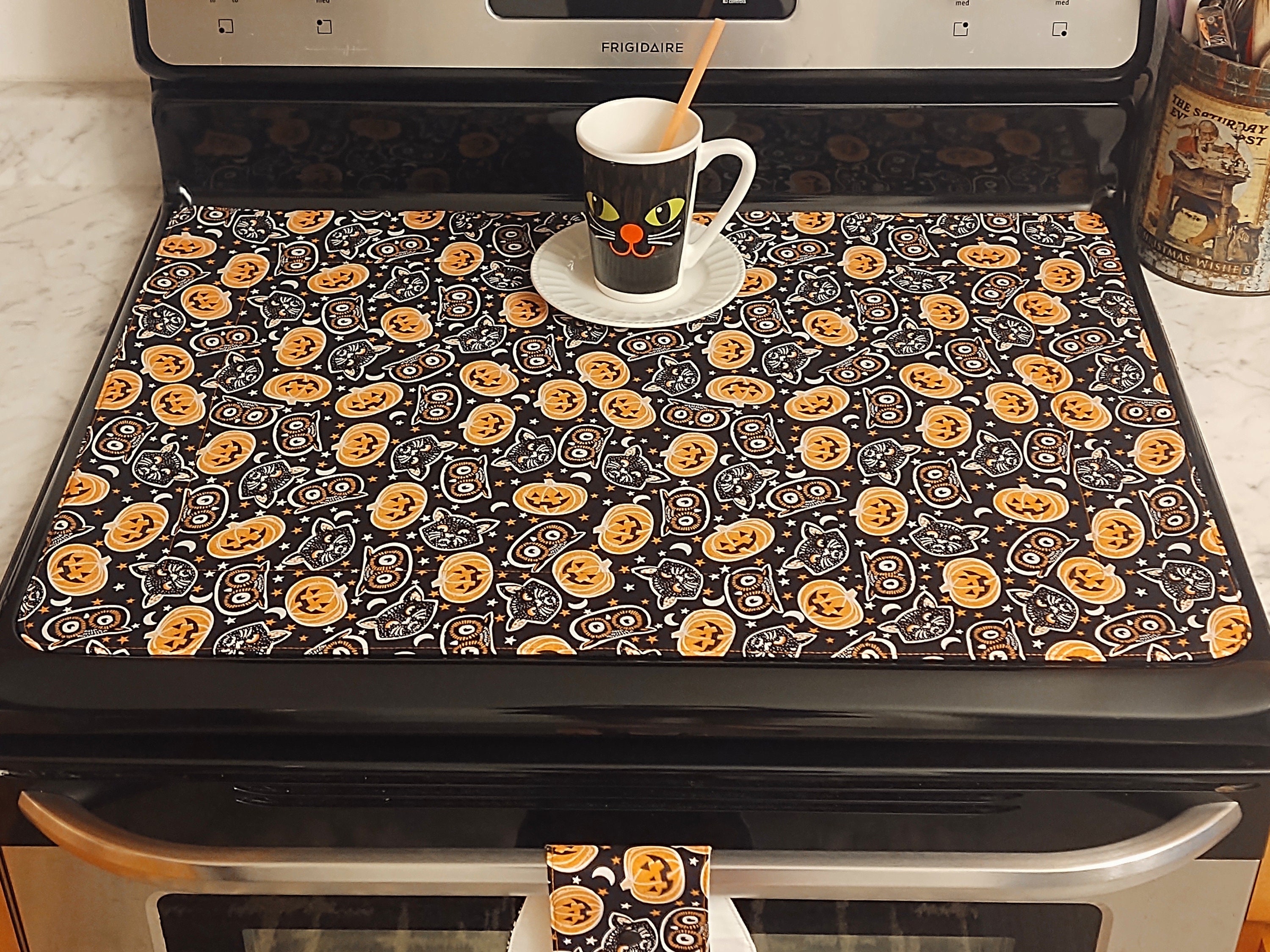 Halloween Collection, Stove Top Cover, Stovetop Protector, Kitchen Decor,  Special Edition, limited Time Only 