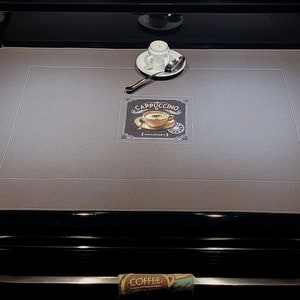 Collection de cafés design, Couvercle de la plaque de cuisson, protecteur en verre de la plaque de cuisson, Couvercle de la plaque de cuisson en céramique, designs doux par JLM