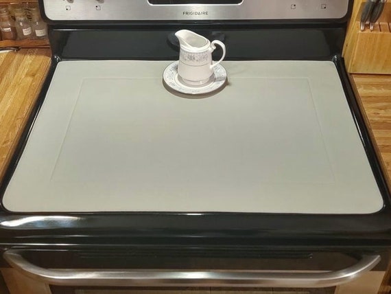Coffee Collection Stove Top Cover, Glass Top Cover, Stove Top Protector,  Stove Top Pad, Ceramic Stovetop Protector, Kitchen Decor 