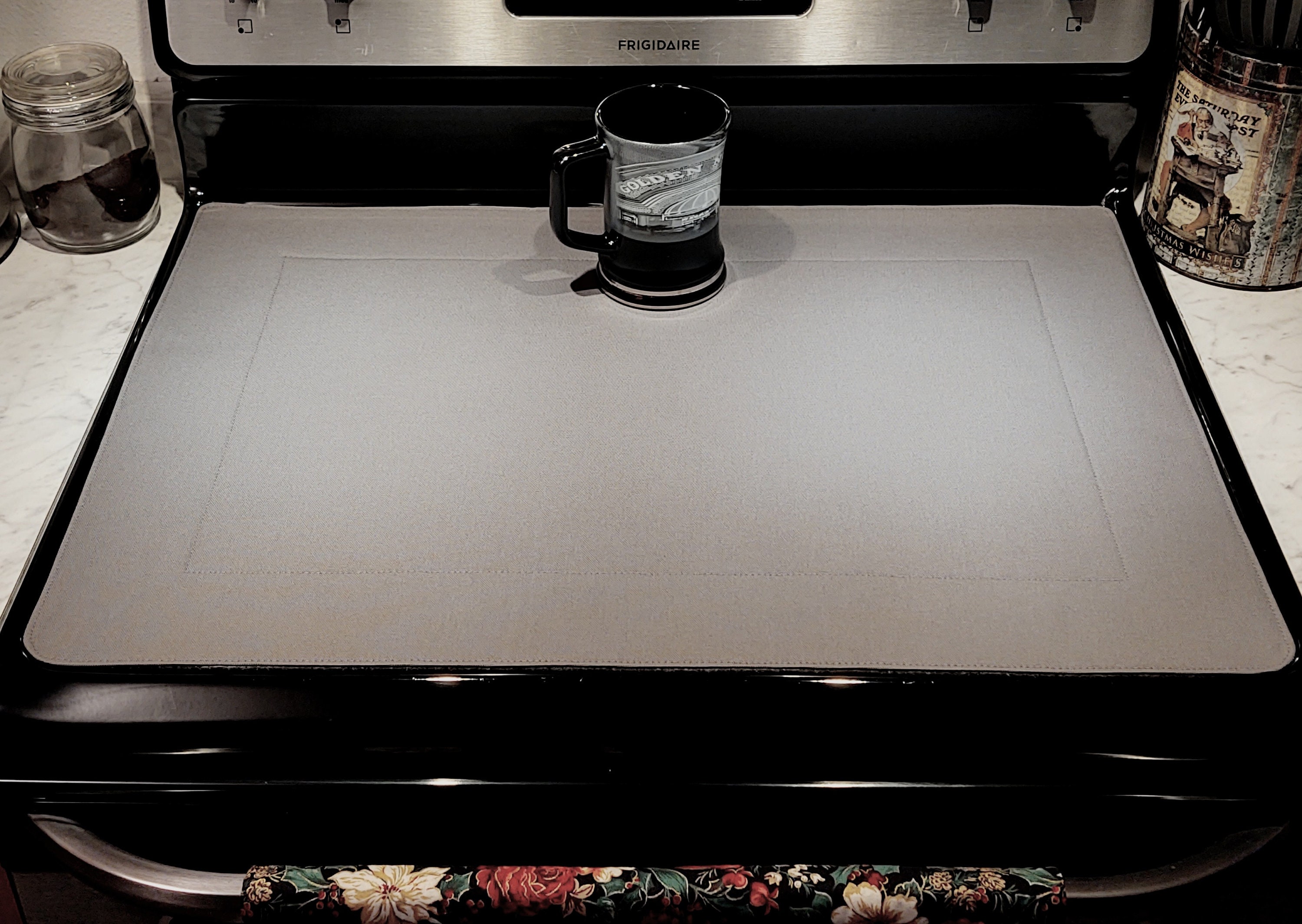 Stove Top Cover Stove Glass Top Cover Stove Top Protector Etsy