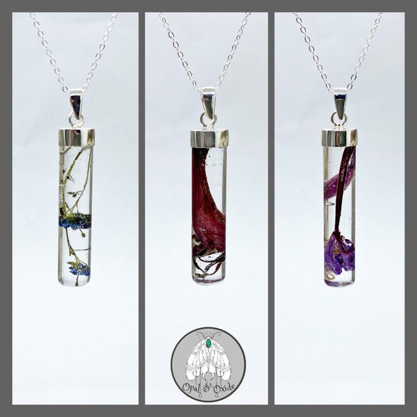 Vial Pendant Etsy