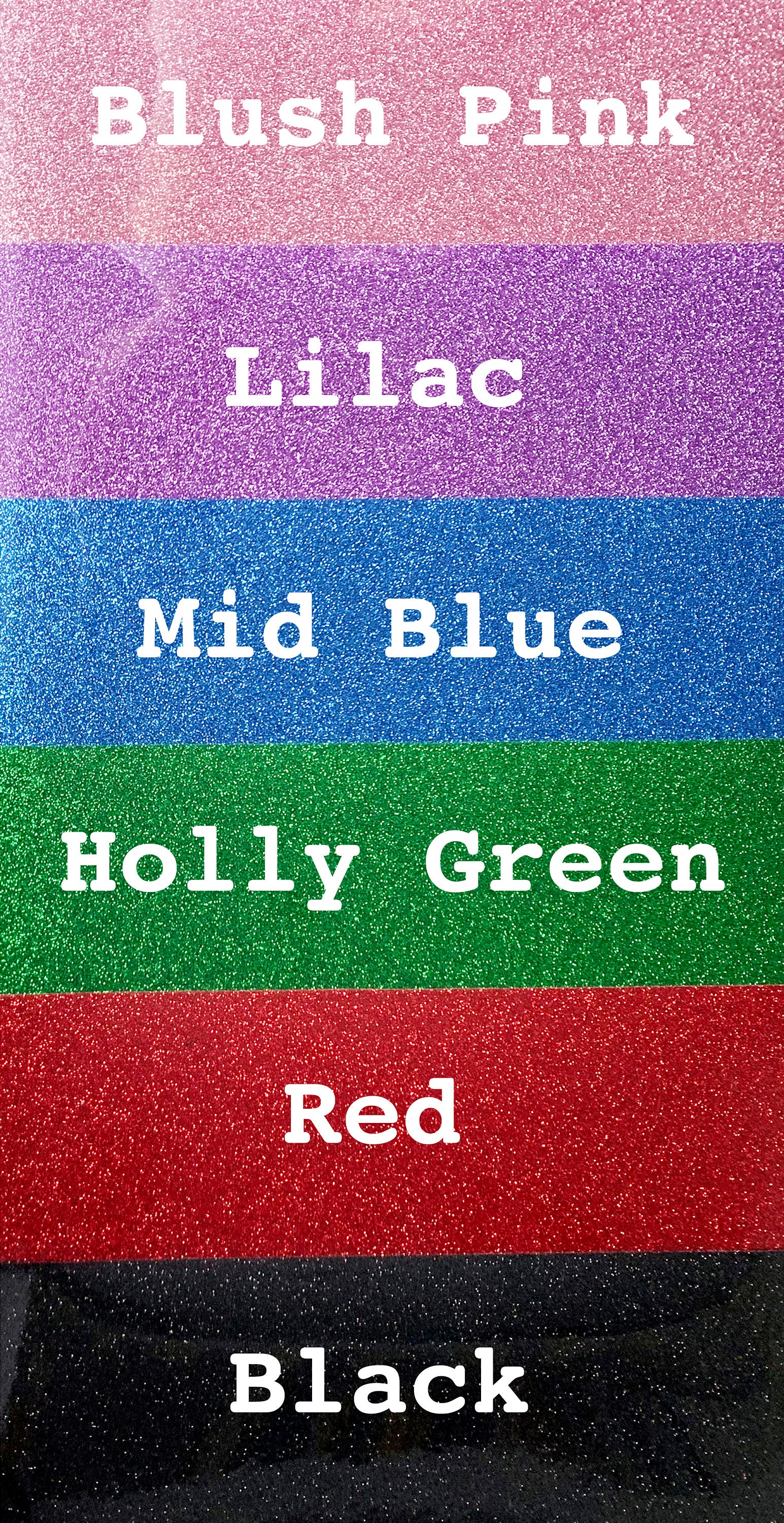 Ironon Glitter Letters Serif Style Etsy