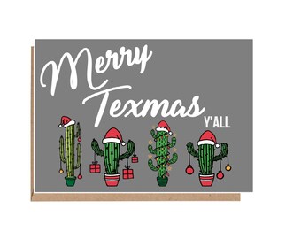 merry texmas card merry christmas yall texas christmas card christmas cactus christmas cactus card texas holiday - Texas Christmas Cards merry texmas card merry christmas yall texas christmas card christmas cactus christmas cactus card texas holiday - Texas Christmas Cards