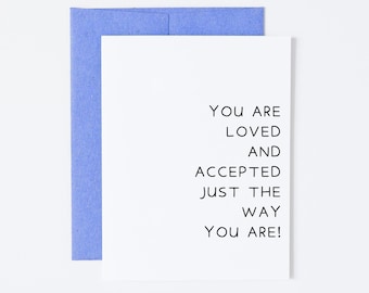 LGBQT Support Card- Pride Support Card- Trans Support Card