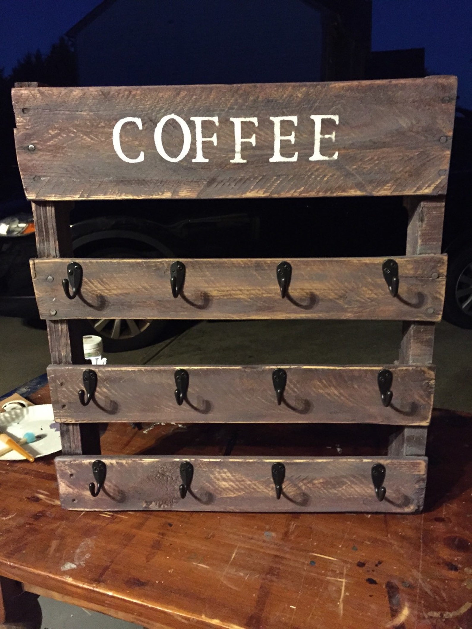 Coffee mug holder Etsy