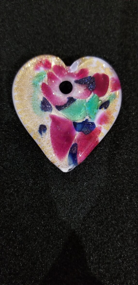 heart shaped glass Gem
