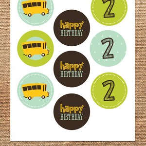 School Bus Birthday Party Kit // Printable - Etsy