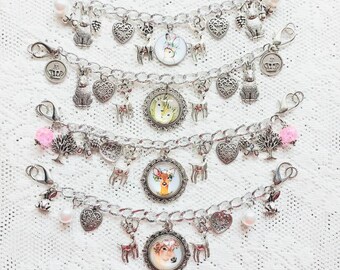 Charivari necklace - also for children / traditional costume wedding / deer zodiac sign heart animals / accessory Oktoberfest Wiesn beer garden dirndl