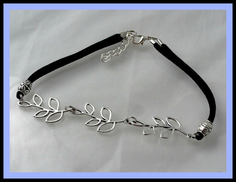 Boot Accessories Chains Silver and Black Leather Lacings Etsy