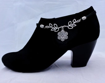 Boot Bracelet, Boot Jewelry, Boot Accessories, Boot Bling, Boot Jewelry Charms, Elegant Boot Bracelets,  Blossoming Vine